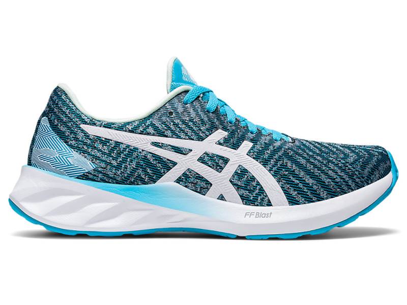 Sapatilhas Running Asics ROADBLAST Mulher Luz Turquesa, 0975A492.879